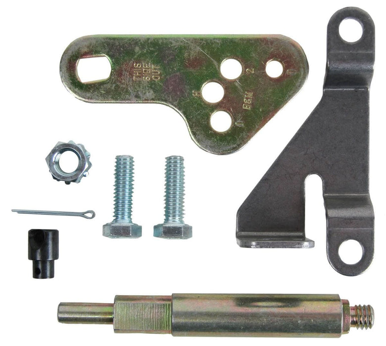 B&M Suit GM 1962-'73 Powerglide With Out T.V. Hole Transmission Bracket & Lever Kit BM70497 Autofit