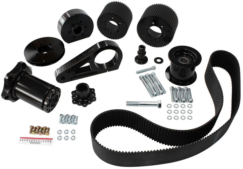 BDS 8mm Pitch Suit Ford 302-351 Cleveland, 1V Pulley With 6-71 & 8-71, Bl Blower Drive Kit BDSDK-5111B Autofit
