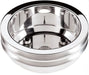 BILLET 2-Groove Suit BB Chev With Long Water Pump Crankshaft Pulley - Polished BS79220 Autofit