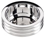BILLET 3-Groove Suit SB Chev With Long Water Pump Crankshaft Pulley - Polished BS78230 Autofit