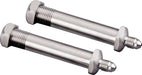 BILLET -3AN x 1/8" NPT, Short Suit 2" Wide Rails (Pair) Thru-Frame Fittings S/S BS66210 Autofit