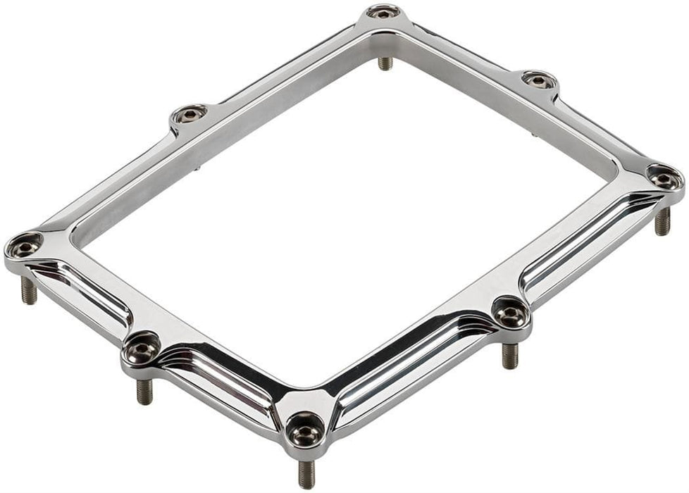 BILLET 5.75" x 7.125" O.D with 4.125" x 5.5" I.D Shifter Boot Ring Billet Aluminium - Polished BS279310 Autofit