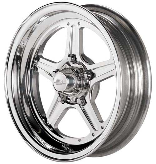 BILLET 5 x 4.5" Bolt Circle with 2.25" Backspace Street Lite Wheel 15" x 4" BSRS035406522N Autofit