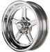 BILLET 5 x 4.5" Bolt Circle with 2.25" Backspace Street Lite Wheel 15" x 4" BSRS035406522N Autofit