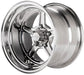 BILLET 5 x 4.5" Bolt Circle with 3.5" Backspace Street Lite Wheel 15" x 10" BSRS035106535N Autofit