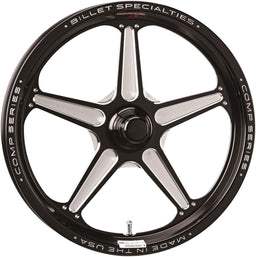 BILLET 5 x 4.75" Bolt Circle with 2.75" Backspace Comp 5 Bolt-On Wheel 17" x 4.5" - Black BSCSFB37456127 Autofit