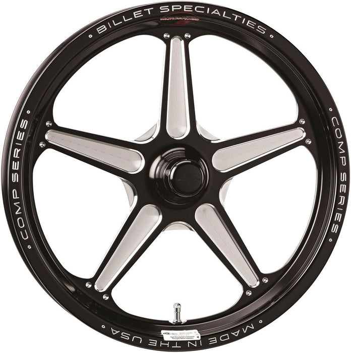 BILLET 5 x 4.75" Bolt Circle with 2.75" Backspace Comp 5 Bolt-On Wheel 17" x 4.5" - Black BSCSFB37456127 Autofit