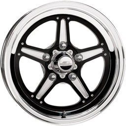 BILLET 5 x 4.75" Bolt Circle with 3.5" Backspace Street Lite Wheel 17" x 8" - Black BSBRS037806135N Autofit