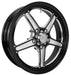 BILLET 5x4.50" Bolt Circle with 2" Backspace Street Lite 17x4.5" Wheel, Black BSRSFB37456520N Autofit