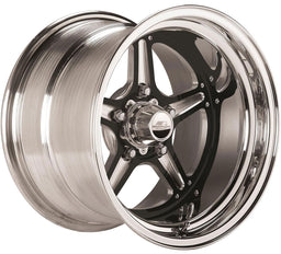 BILLET 5x4.50" Bolt Circle with 3.5" Backspace Street Lite 15x8" Wheel, Black BSBRS035806535N Autofit