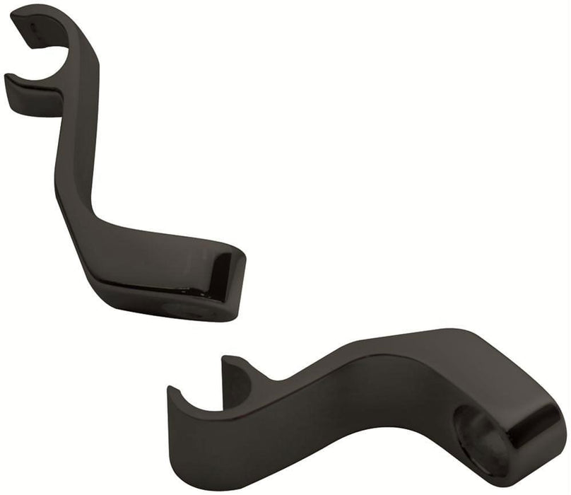 BILLET Black 1-Lead Horizontal Mount Suit 8.5mm Lead (Pair) Billet Ignition Lead Separators BS69781 Autofit