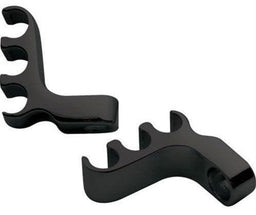 BILLET Black 3-Lead Horizontal Mount Suit 8.5mm Lead (Pair) Billet Ignition Lead Separators BS69783 Autofit