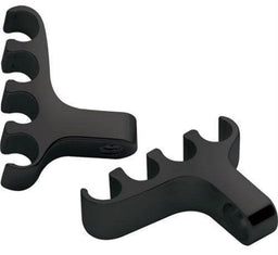 BILLET Black 4-Lead Horizontal Mount Suit 8.5mm Lead (Pair) Billet Ignition Lead Separators BS69784 Autofit