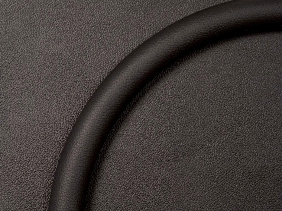 BILLET Black Leather 14" Steering Wheel Half Wrap BS29008 Autofit