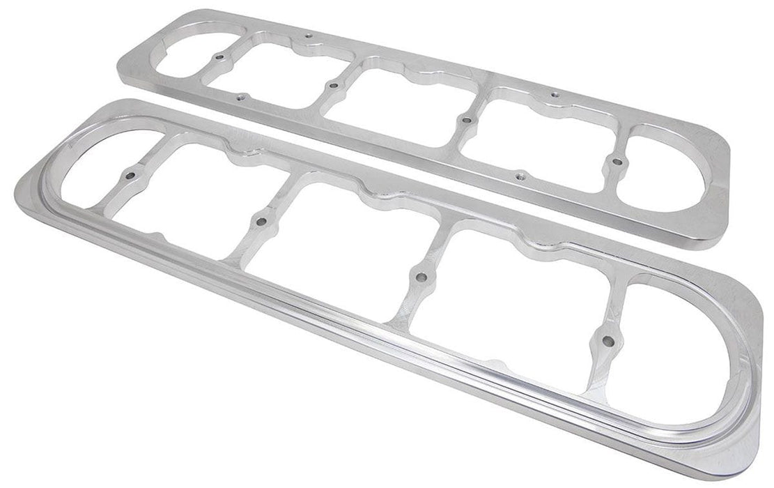 BILLET Converts GM LS Style Valve Covers to SB Chev Centerbolt Valve Cover Adapters BS95030 Autofit
