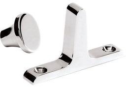 BILLET Glue-On Suit Vertical Or Slightly Angled Windscreen Interior Rearview Mirror Mount - Polished BS72120 Autofit