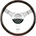 BILLET Half Wrap, Horn Button and Adapter Sold Separately 14" Billet "Banjo" Steering Wheel BS30925 Autofit