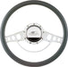 BILLET Half Wrap, Horn Button and Adapter Sold Separately 14" Billet "Classic" Steering Wheel BS30725 Autofit