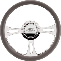 BILLET Half Wrap, Horn Button and Adapter Sold Separately 14" Billet "Fastlane" Steering Wheel BS30175 Autofit