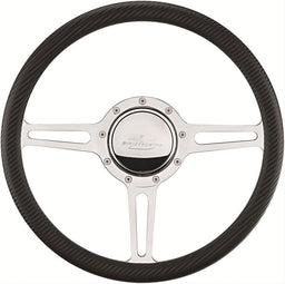 BILLET Half Wrap, Horn Button and Adapter Sold Separately 14" Billet "Split Spoke" Steering Wheel BS30137 Autofit