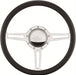 BILLET Half Wrap, Horn Button and Adapter Sold Separately 14" Billet "Split Spoke" Steering Wheel BS30137 Autofit