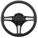 BILLET Half Wrap, Horn Button and Adapter Sold Separately 14" Billet "Street Lite" Black Steering Wheel BSBLK30103 Autofit