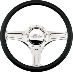 BILLET Half Wrap, Horn Button and Adapter Sold Separately 14" Billet "Street Lite" Steering Wheel BS30103 Autofit
