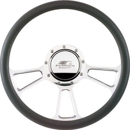 BILLET Half Wrap, Horn Button and Adapter Sold Separately 14" Billet "Vintec" Steering Wheel BS30425 Autofit