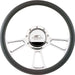 BILLET Half Wrap, Horn Button and Adapter Sold Separately 14" Billet "Vintec" Steering Wheel BS30425 Autofit