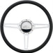 BILLET Half Wrap, Horn Button and Adapter Sold Separately 15.5" Billet "Split Spoke" Steering Wheel BS34137 Autofit