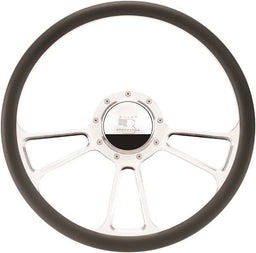 BILLET Half Wrap, Horn Button and Adapter Sold Separately 15.5" Billet "Vintec" Steering Wheel BS34425 Autofit