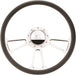 BILLET Half Wrap, Horn Button and Adapter Sold Separately 15.5" Billet "Vintec" Steering Wheel BS34425 Autofit