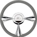 BILLET Half Wrap, Horn Button and Adapter Sold Separately Profile Series 14" Billet "Stiletto" Steering Wheel BSP30092 Autofit