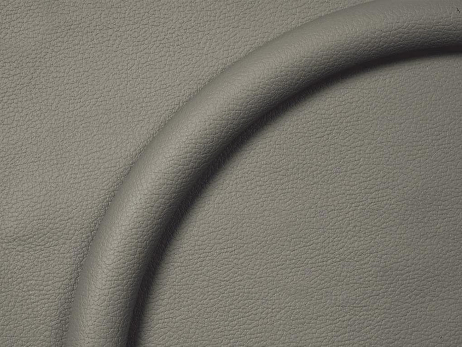 BILLET Light Grey Leather 14" Steering Wheel Half Wrap BS29003 Autofit