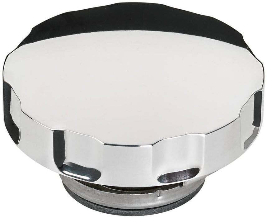 BILLET Notched Smooth, 16lb Radiator Cap - Polished BS75125 Autofit