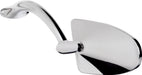 BILLET Oblique 4.75" x 2.5" Head With 6" Long Arm (Pair) Exterior Rearview Mirror Kits - Polished BS74820 Autofit