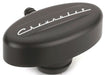 BILLET Oval Black With Retro "Chevrolet" Script Valve Cover PCV Breather BSBLK21923 Autofit