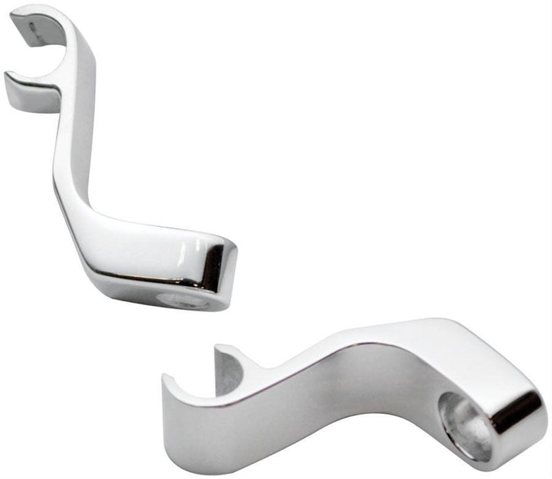 BILLET Polished 1-Lead Horizontal Mount Suit 8.5mm Lead (Pair) Billet Ignition Lead Separators BS69701 Autofit