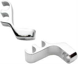 BILLET Polished 2-Lead Horizontal Mount Suit 8.5mm Lead (Pair) Billet Ignition Lead Separators BS69702 Autofit