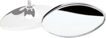 BILLET Polished Billet Aluminium With Stainless Steel Swivel (Each) Oval Mirror Head BS73520 Autofit