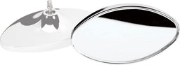 BILLET Polished Billet Aluminium With Stainless Steel Swivel (Each) Oval Mirror Head BS73520 Autofit
