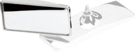 BILLET Polished Billet Aluminium With Stainless Steel Swivel (Each) Rectangle Mirror Head BS73420 Autofit