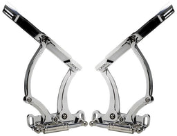 BILLET Polished Suit Chev Camaro 1967-69 Billet Bonnet Hinges BS873612 Autofit