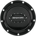 BILLET Riveted With Black Logo & Polished Rivets Pro Style Horn Button - Black Anodized BS32719 Autofit