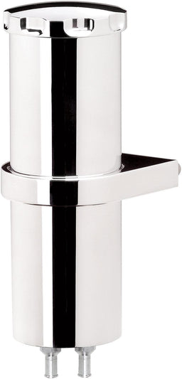 BILLET Smooth Polished Finish With Bracket 2-7/8" O.D x 8-3/4" H Billet Overflow/Recovery Tank (444ml) BS77109 Autofit