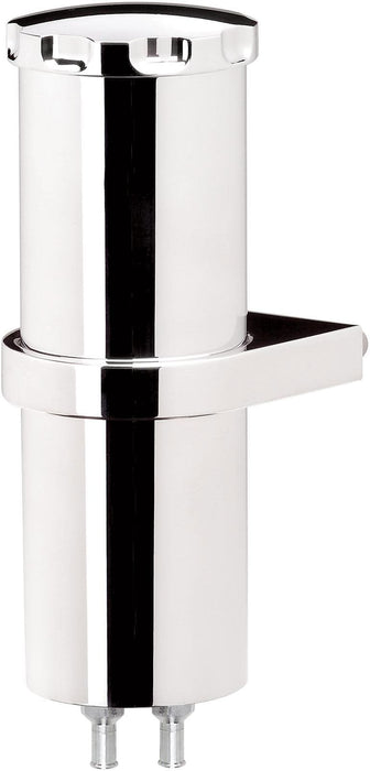 BILLET Smooth Polished Finish With Bracket 2-7/8" O.D x 8-3/4" H Billet Overflow/Recovery Tank (444ml) BS77109 Autofit