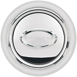 BILLET Smooth With Polished Logo Pro Style Horn Button - Polished BS32720 Autofit
