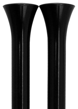 BILLET Sold as Pair Smooth Door Lock Knobs, Black BSBLK45910 Autofit