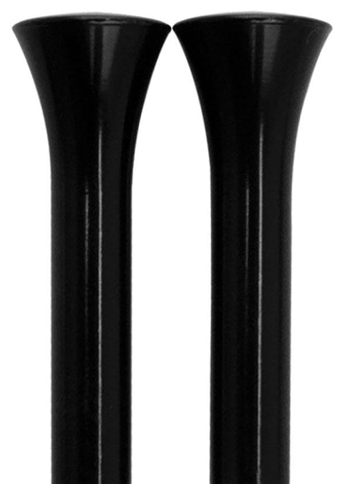 BILLET Sold as Pair Smooth Door Lock Knobs, Black BSBLK45910 Autofit