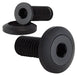 BILLET Sold as Pair Stainless Pro Bolts 10-24 x 1" 9/16" O.D Washer, Black BSBLK66140 Autofit